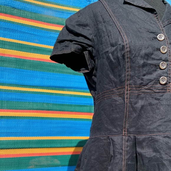 Talbots Black Denim Dress - Picture 3 of 7